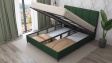 Боксспринг легло 160/200 Барона с включен матрак Sleep Nuvia 160/200 тъмно зелен - изглед 3