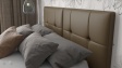 Тапицирана спалня 160/200 Ния с включен матрак Бонел 160/200 капучино - изглед 3