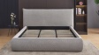 Тапицирана спалня 180/200 Оренда с включен матрак Sleep Nuvia 180/200 светло сив - изглед 2