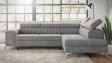 Ъглов диван Монблан с посока сив - изглед 3